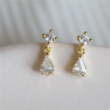 ClassyLuxe - Sterling Silver Earrings - Elegant Jewelry