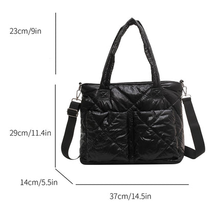 ClassyLuxe - Handbag with Multi Pockets - Women handbags
