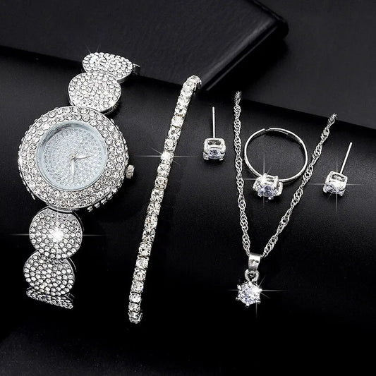 ClassyLuxe - 6 pieces Women Luxury - Exquisite watches