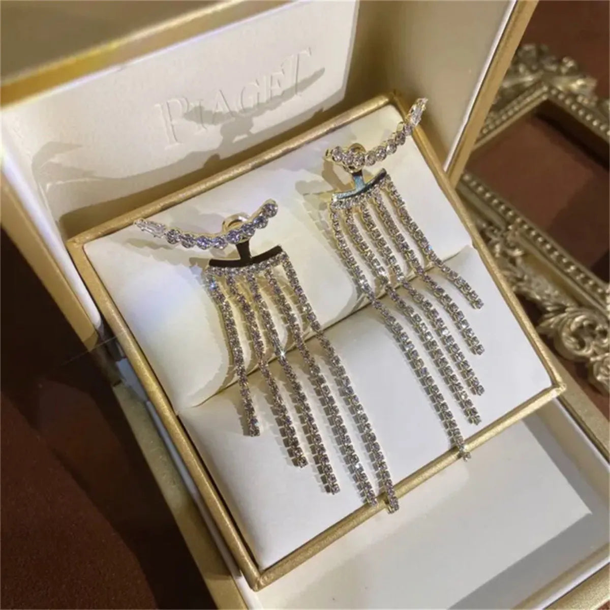 ClassyLuxe - Crystal Luxury Earrings - Elegant Jewelry